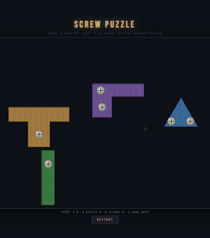 Play Screw Puzzle