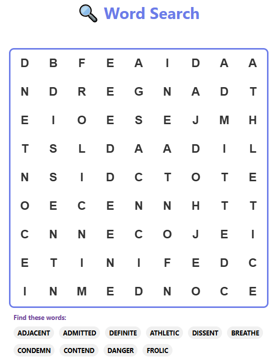 Play Word Search